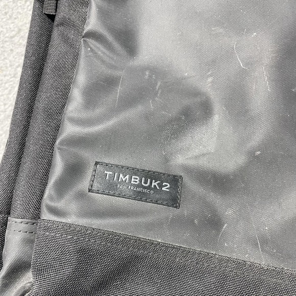 Timbuk2 Black 21" Travel Backpack Soft Case Clothing Compartment Men Laptop Bag - Picture 2 of 12